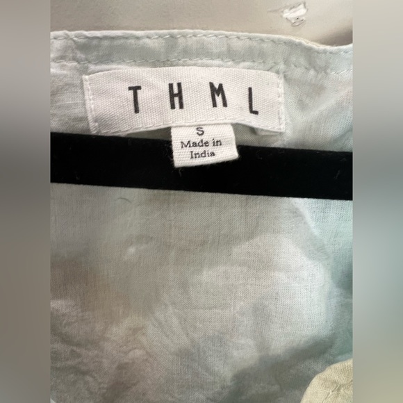 THML Poplin Multicolor Mini Dress - Picture 3 of 3